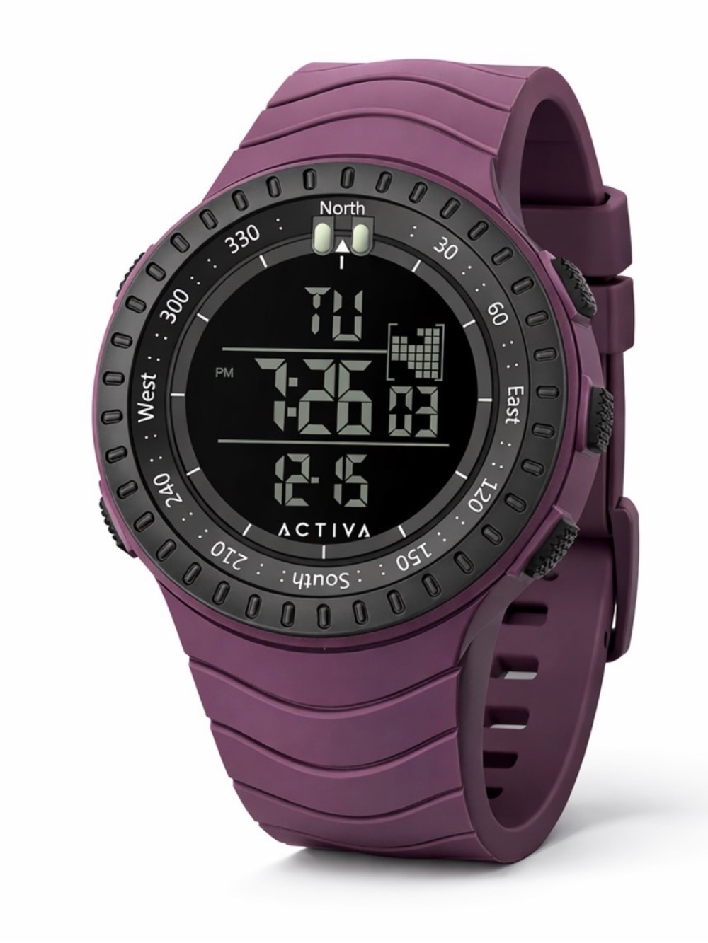 ACW1237-008 - Activa X
Invicta Digital Men's Watch - 53mm, Dark Purple